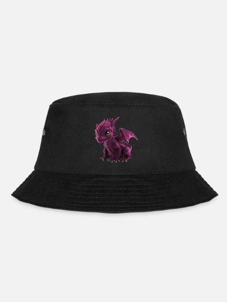 Bébé Dragon Rose - Bob - noir