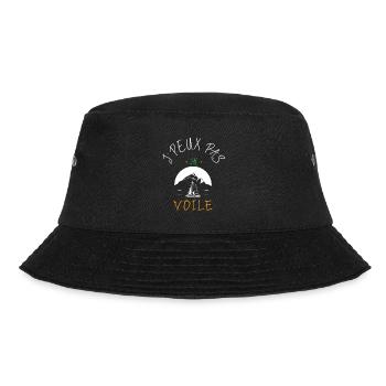 J'peux pas j'ai voile vintage - Bob - noir - Devant - Lela (165cm)