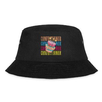 Cake Taste Master Pastry Chef - Bucket Hat - black - Front - Lela (165cm)
