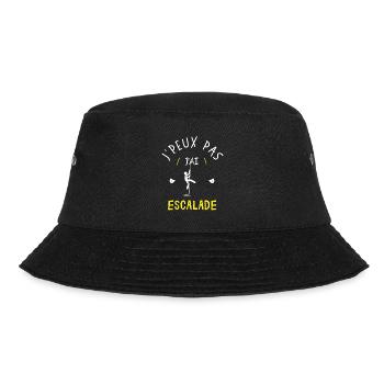 Cadeau Je peux pas j'ai escalade - Bob - noir - Devant - Lela (165cm)