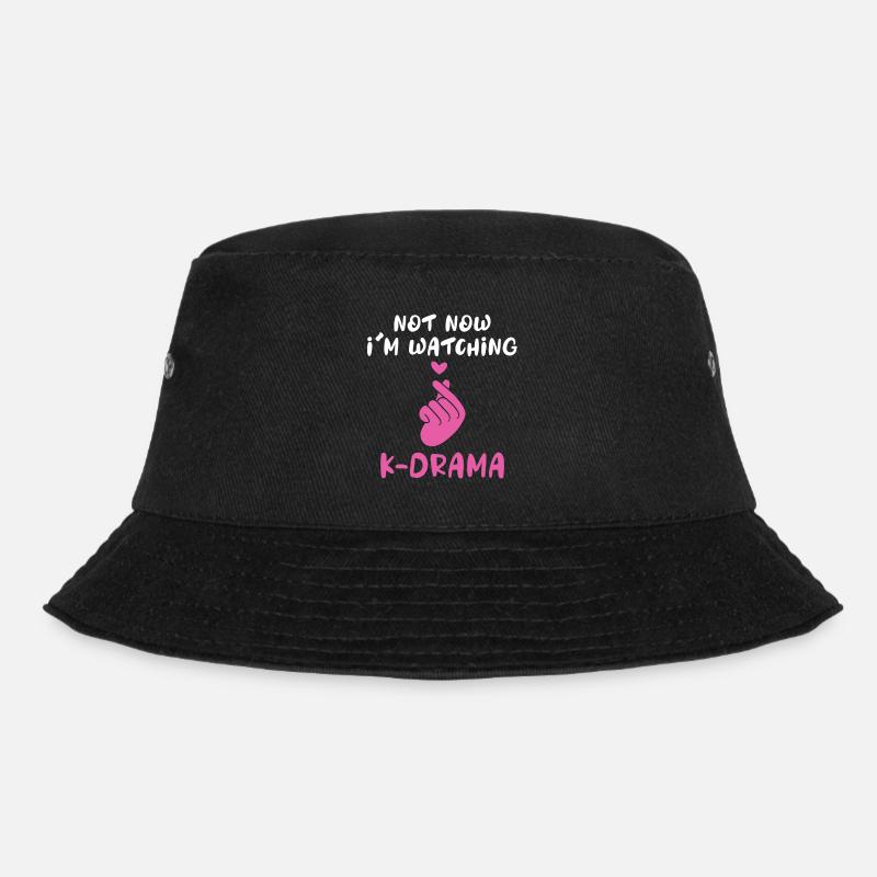 Pas maintenant, je regarde K-Drama - Bob - noir