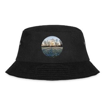 Winterliche Sonne - Bucket Hat - Schwarz - Vorne - Lela (165cm)
