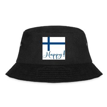 DRAPEAU FINLANDAIS - SIGNE HEUREUX - Bob - noir - Devant - Lela (165cm)
