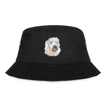 Soft Coated Wheaten Terrier - Bucket Hat - black - Front - Lela (165cm)