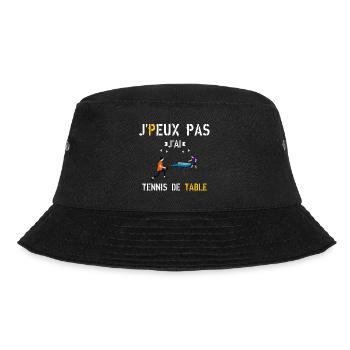 J peux pas j ai Tennis de Table - Bob - noir - Devant - Lela (165cm)