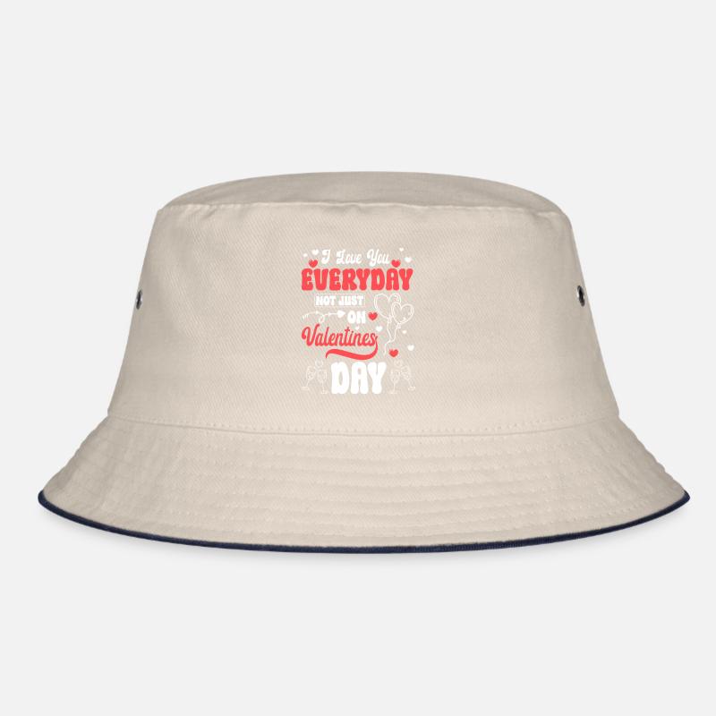 Liebe Herz Große Liebe Bucket Hat