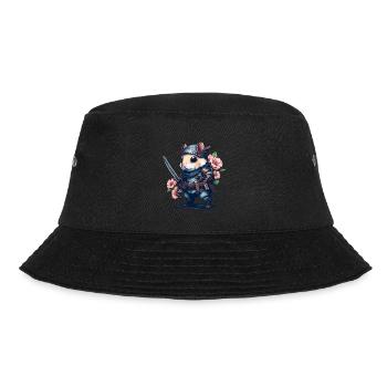 Der Ninja-Hamster – unglaublich und unvergesslich - Bucket Hat - Schwarz - Vorne - Lela (165cm)