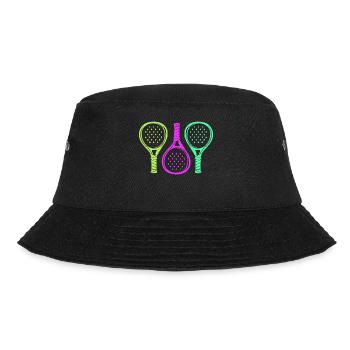 Padel Racket Setback Player Padel Game - Bucket Hat - black - Front - Lela (165cm)