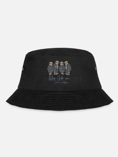 Abschied Job Arbeit Alles Gute von Deinen Kollegen - Bucket Hat - Schwarz
