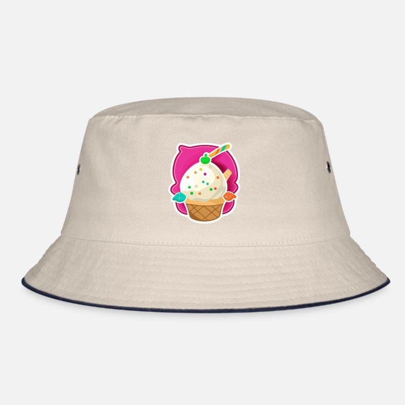 Eis, Eiscreme Bucket Hat