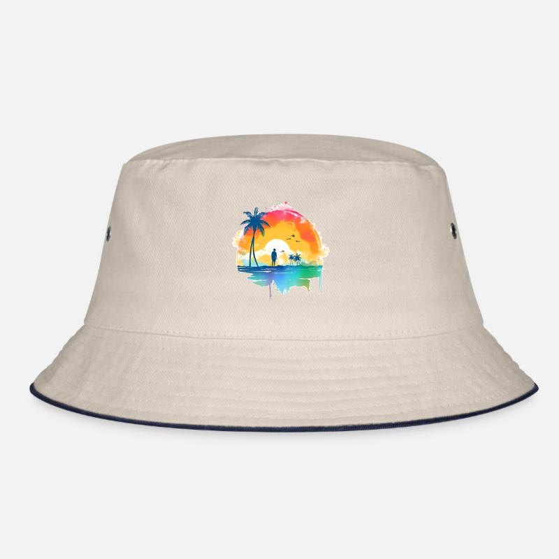 Beach Sunset Bucket Hat