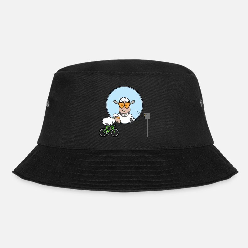 Radsport - Blitzer - Bucket Hat - Schwarz