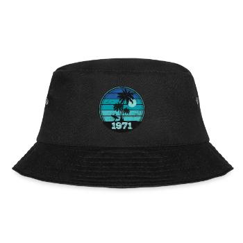 1971 Vintage - Bucket Hat - black - Front - Lela (165cm)