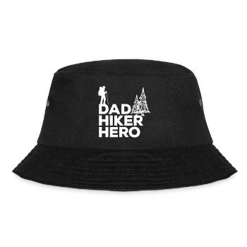 Nature Experience Hiking Routes Statement Hiking - Bucket Hat - black - Front - Lela (165cm)