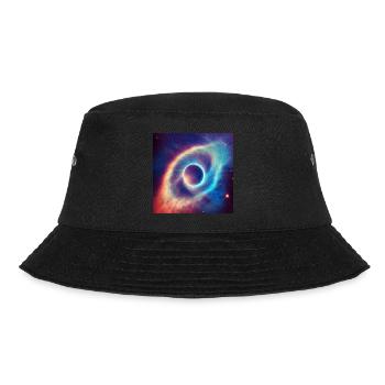 Das Auge am Himmel - Bucket Hat - Schwarz - Vorne - Lela (165cm)