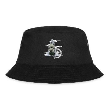 Sailing ship - Bucket Hat - black - Front - Lela (165cm)