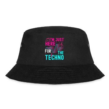 Techno, Techno, Musique, Danse, Faire la fête - Bob - noir - Devant - Lela (165cm)