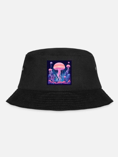 MEDUSE DESIGN KUNST - Bucket Hat - Schwarz