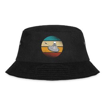 Badminton - Bucket Hat - Schwarz - Vorne - Lela (165cm)