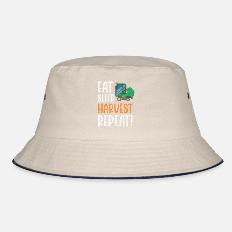 Landwirt Erntezeit Feld Bucket Hat