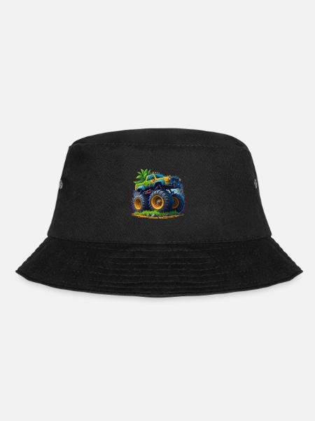 Monstertruck - Bucket Hat - Schwarz