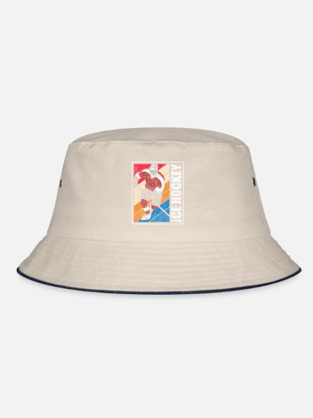 Sport Puck Team - Bucket Hat - ecru/navy - Front