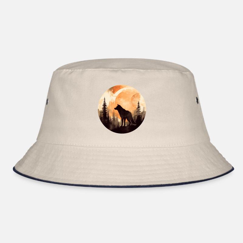 Harm Wolf Bucket Hat