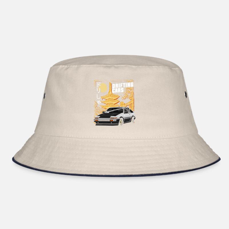 Driften Auto Burnout Motor Bucket Hat