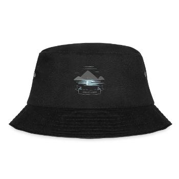 Fischen Das ist Leben - Bucket Hat - Schwarz - Vorne - Lela (165cm)