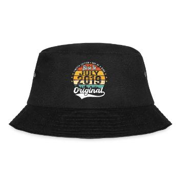 2019 July - Years of greatness since July 2019 - Bucket Hat - black - Front - Lela (165cm)