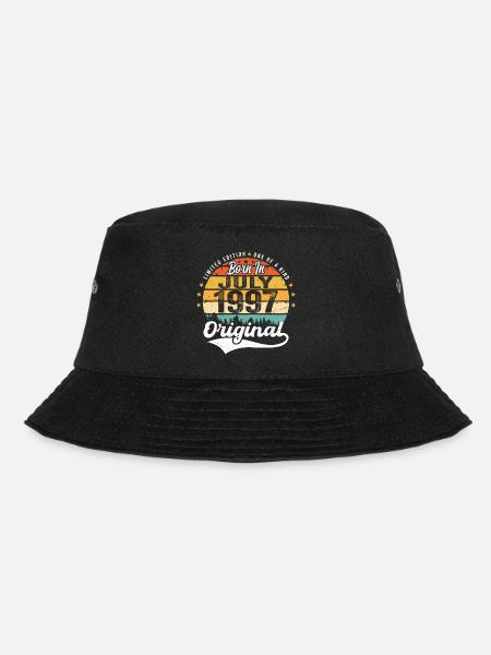1997 July - Years of greatness since July 1997 - Bucket Hat - black