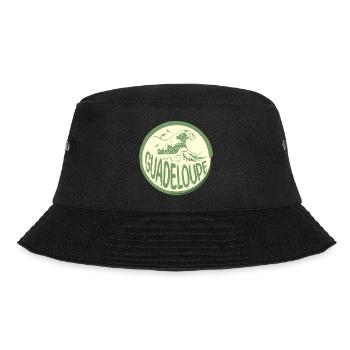 Guadeloupe Karibische Meereswellen - Bucket Hat - Schwarz - Vorne - Lela (165cm)