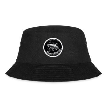 Whale - Bucket Hat - black - Front - Lela (165cm)