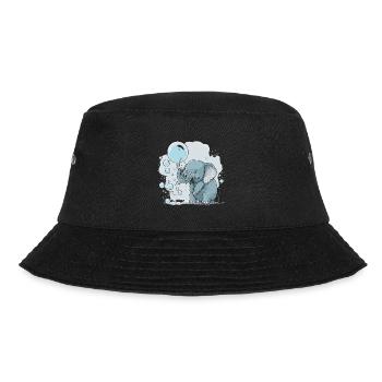 Bubble Blast - Bucket Hat - black - Front - Lela (165cm)