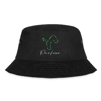 Parkour - Bucket Hat - Schwarz - Vorne - Lela (165cm)