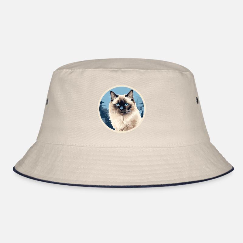 Birma Katze Bucket Hat