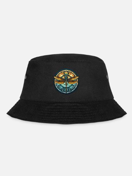 Dragonfly - Bucket Hat - black