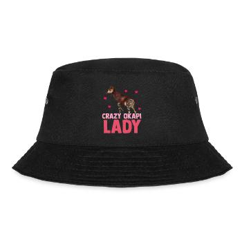 In the heart of Okapi Forest - Bucket Hat - black - Front - Lela (165cm)