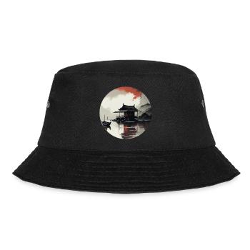 Paysage asiatique - Bob - noir - Devant - Lela (165cm)
