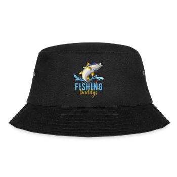 Angler Friends / Fishing Friends - Bucket Hat - black - Front - Lela (165cm)