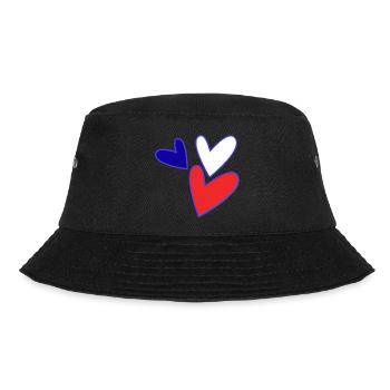 SAINT VALENTINE. bachelorette party. I LOVE YOU. I LOVE YOU. LOVE - Bucket Hat - black - Front - Lela (165cm)