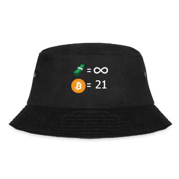 21 million - Bucket Hat - black - Front - Lela (165cm)