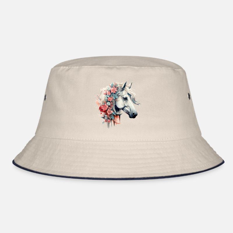 Pferd Pferdemotiv Bucket Hat