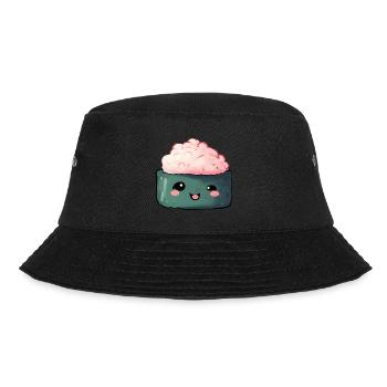 Sushi - Bucket Hat - Schwarz - Vorne - Lela (165cm)