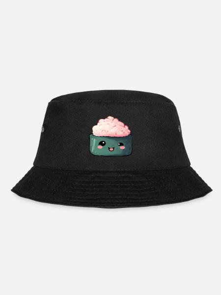Sushi - Bucket Hat - black