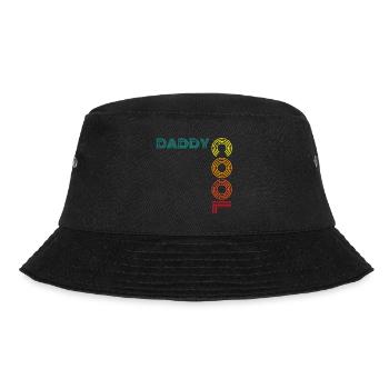Daddy Cool Father Vintage - Bucket Hat - black - Front - Lela (165cm)