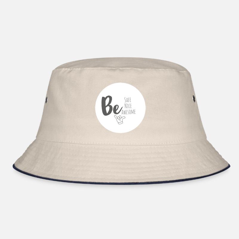 Sei sicher, sei nett, sei großartig Bucket Hat