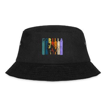 Gorilla Nature Fitness Chimpanzee - Bucket Hat - black - Front - Lela (165cm)
