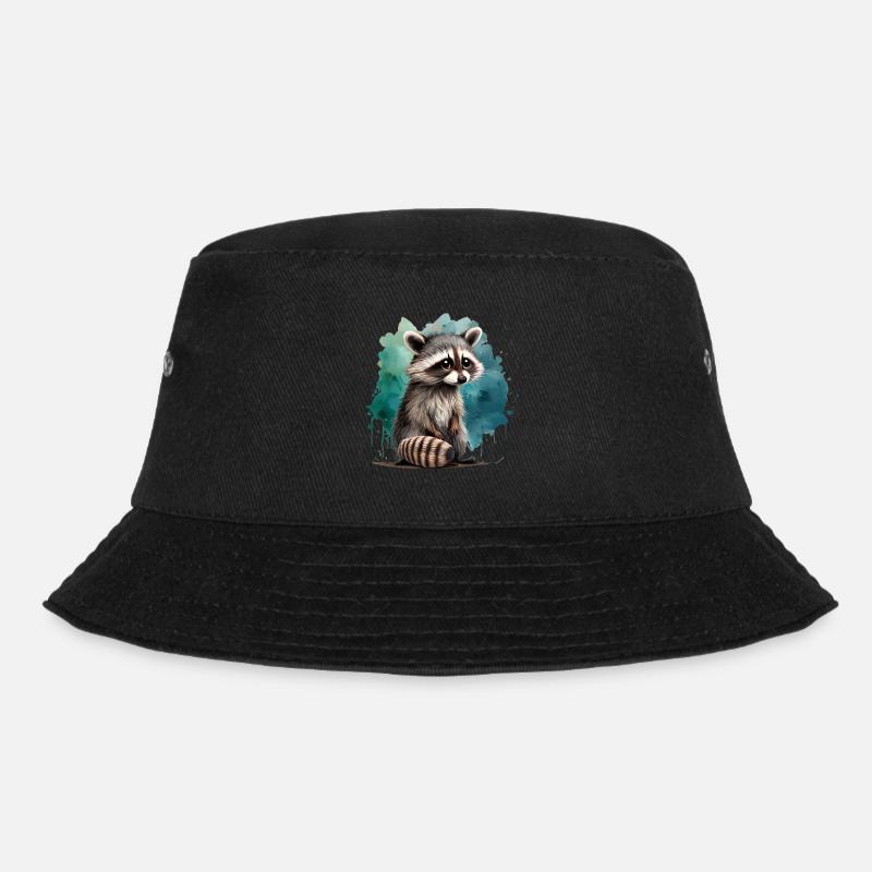 Mignon raton laveur - Bob - noir