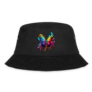 butterfly - Bucket Hat - black - Front - Lela (165cm)
